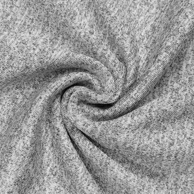 Détail du tissu extensible gris du t-shirt Performance