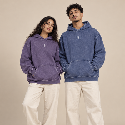Couple maghrébin portant les sweats à capuche Je t’aime à l’algérienne de face